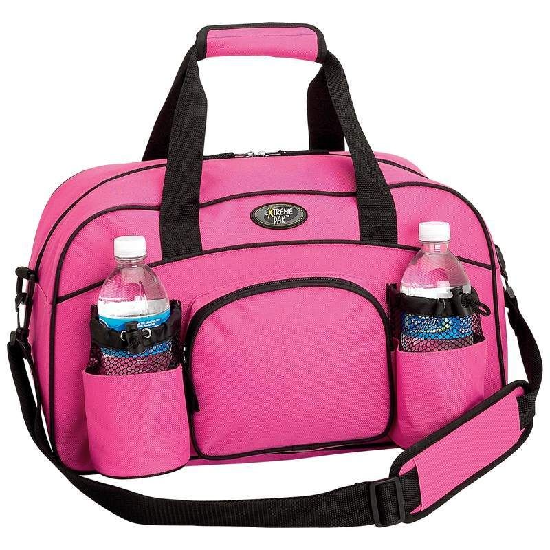Pink Bag Sports Duffle Tote Bag Workout Gym Bag Yoga Bag For Woman